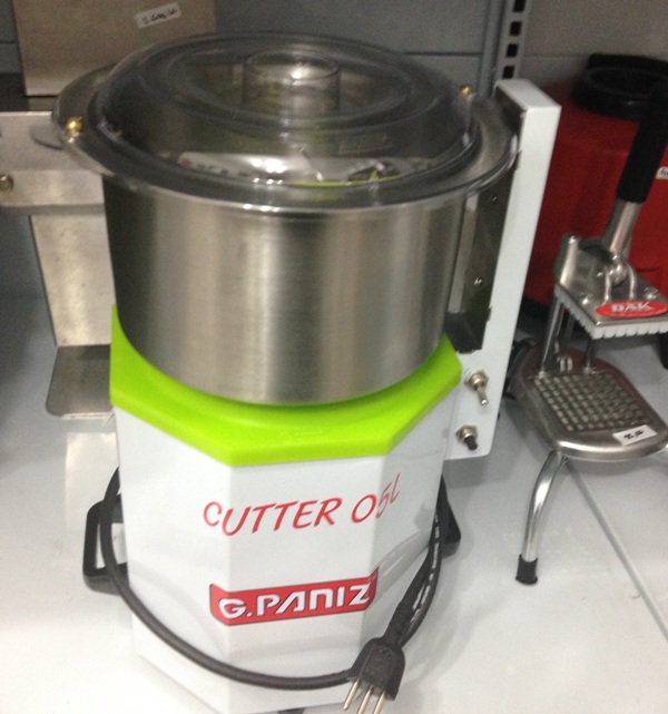 PROCESSADOR CUTTER 5 LITROS G.PANIZ CUBA EM AÃ‡O 304 9 PARA MAIONESE, PASTAS, PATÃŠS E MOLHOS